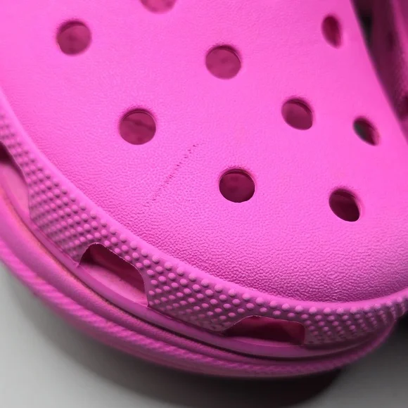 Crocs Classic Bae Platform Clogs Women's Sz 8 Pink Shoes Iconic Comfort Sandals - Picture 6 of 12